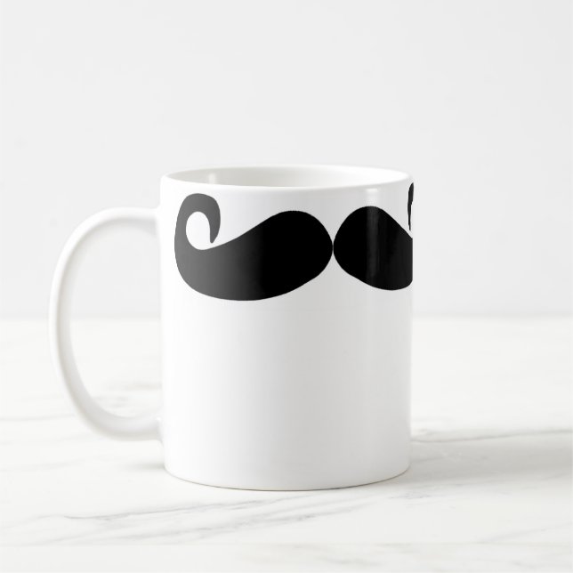 Mustache Mug (Left)