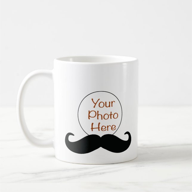 Mustache Mug (Left)