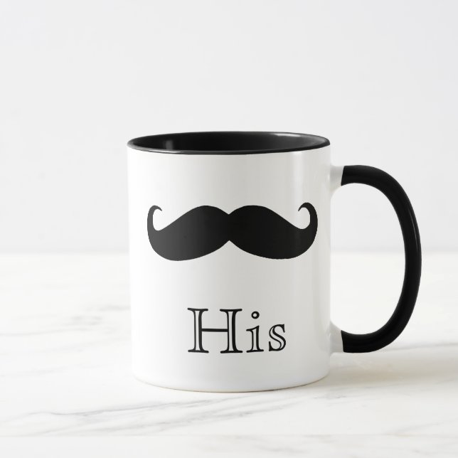 Mustache Mug (Right)