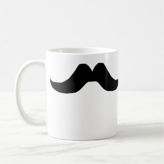 mustache mug