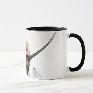 mustache mug. mug
