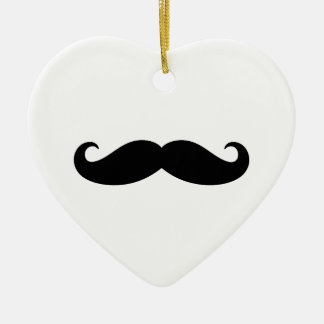 Mustache Mustache, Mustache design Ceramic Ornament