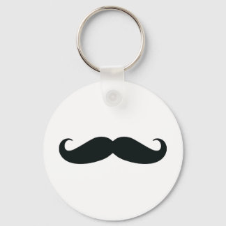 Mustache Mustache Mustache Keychain