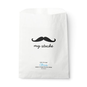 Mustache My Stache first birthday party Favor Bag