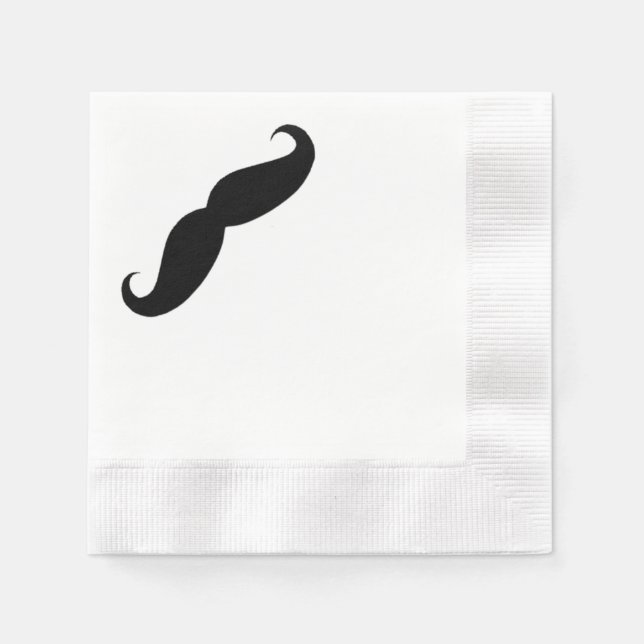 Mustache Napkins (Front)