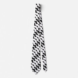 Mustache Neck Tie