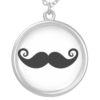 Mustache Necklace