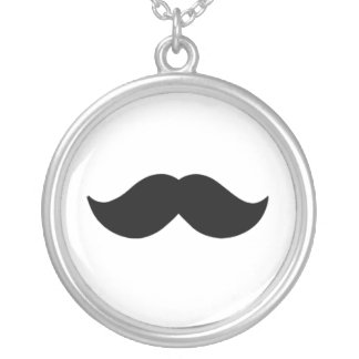 Mustache Necklace