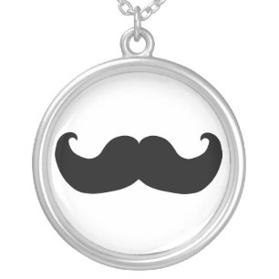 Mustache Necklace