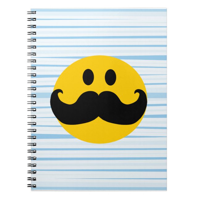 Mustache Notebook (Front)