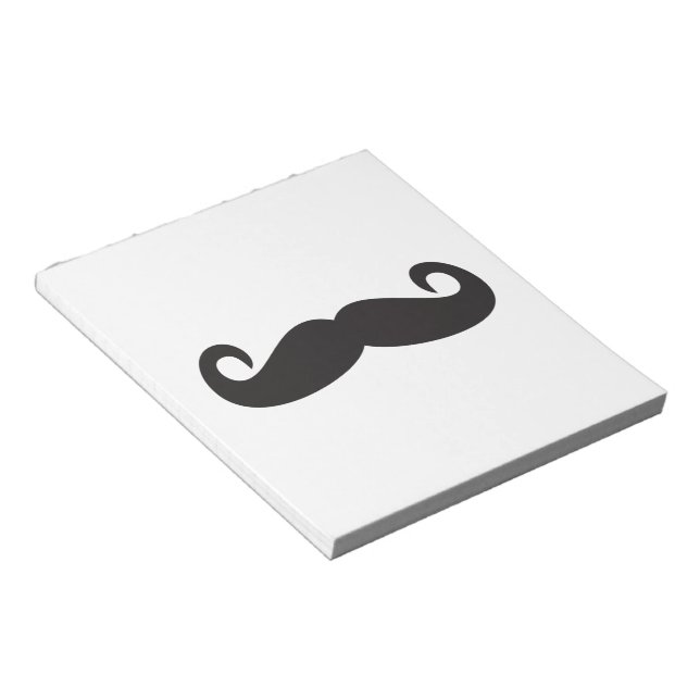 Mustache Notepad (Angled)