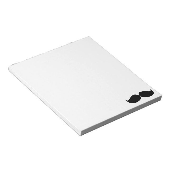 Mustache Notepad (Angled)