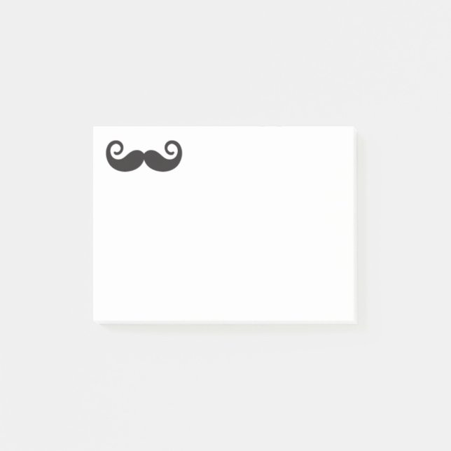 Mustache Notepad (Front)