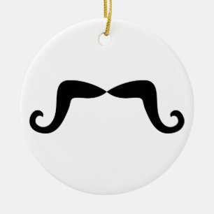 Mustache Ornament