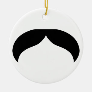 Mustache Ornament