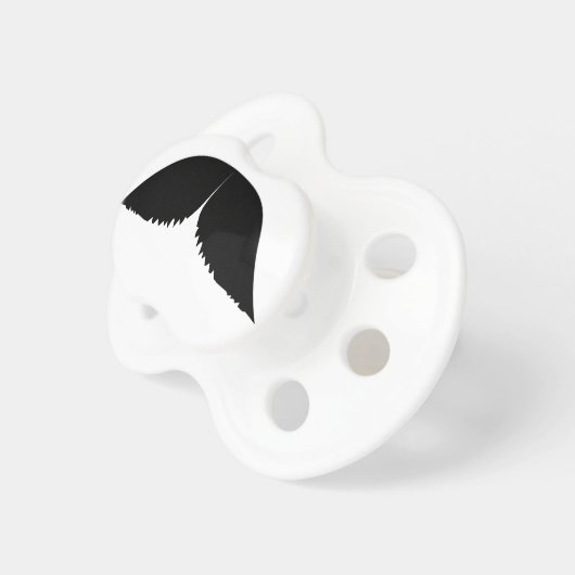 Mustache Pacifier (Front Right)