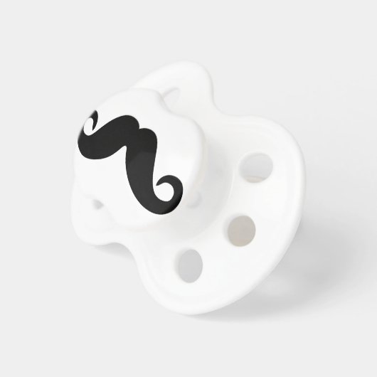 Mustache Pacifier (Front Right)