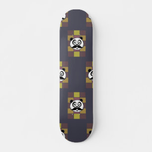 Mustache Panda 3 Skateboard
