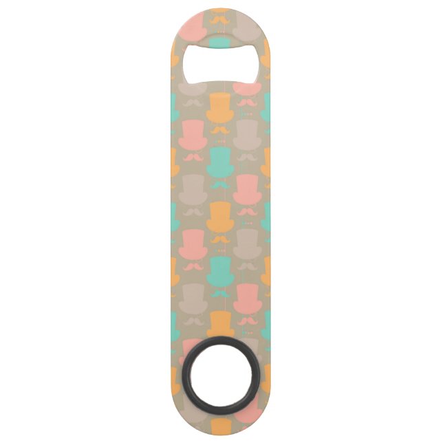 Mustache pattern 2 bar key (Front)