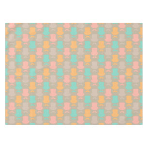Mustache pattern 2 tablecloth