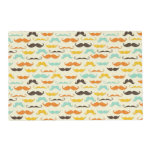 Mustache pattern 3 placemat