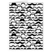 Mustache Pattern Cards (Front)