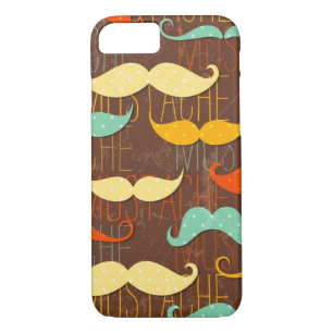 Mustache pattern iPhone 8/7 case