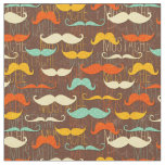 Mustache pattern fabric
