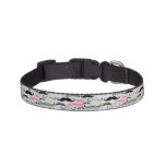 Mustache pattern, retro style pet collar
