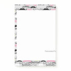 Mustache pattern, retro style