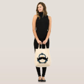Mustache Penguin Trend Tote Bag (Front (Model))
