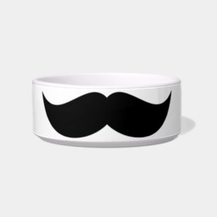 Mustache Pet Bowl