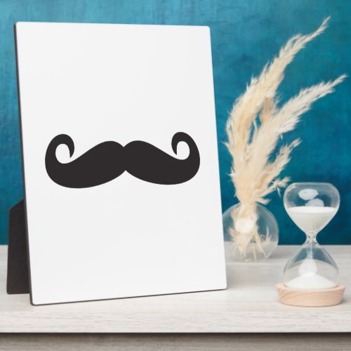 Mustache Plaque