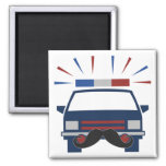Mustache Police magnet