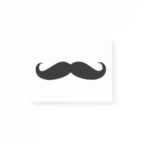 Mustache Post-it Notes