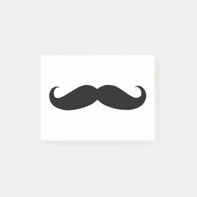 Mustache Post-it Notes (Front)