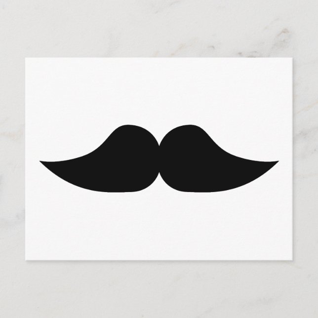 Mustache Postcard (Front)