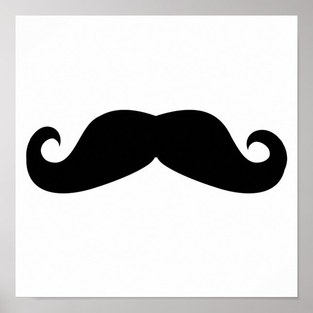 Mustache Poster (Front)