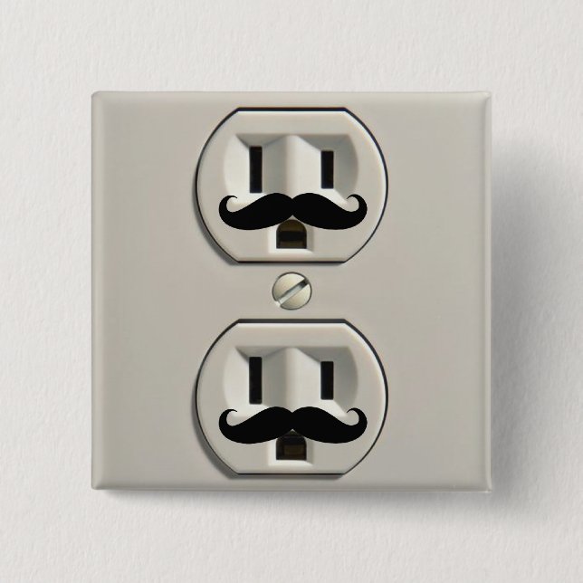 Mustache power outlet button (Front)