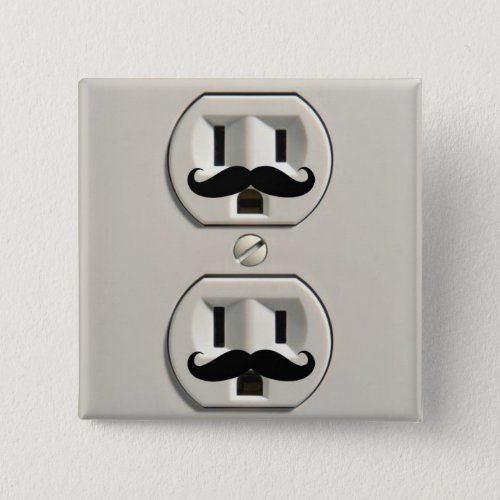 Mustache power outlet button