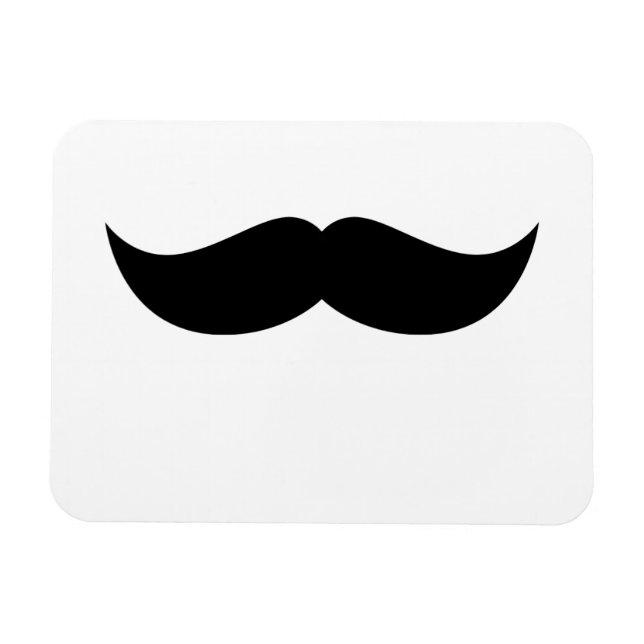 Mustache Premium Magnet (Horizontal)