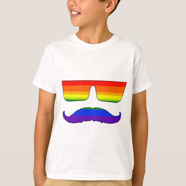 Mustache pride T-Shirt (Front)