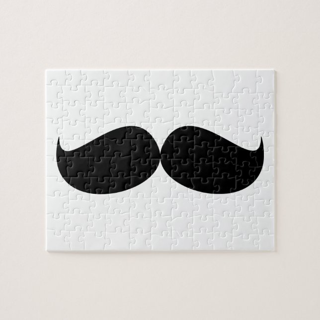 Mustache Puzzle (Horizontal)