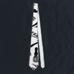 Mustache Razor Shaver Watercolor Barber Pattern Neck Tie<br><div class="desc">Transform your style with this trendy design. It features a black and white hand drawn and watercolor painted mustache, razor, and shaver barber illustration patterned, print that will add some panache and fashionable flair to your personal inventory of accessories and fashion products, or if this design exemplifies a friend or...</div>