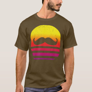 Mustache Retro Style Vintage 1 T-Shirt