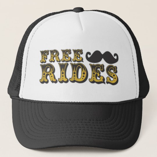 Mustache Ride Trucker Hat