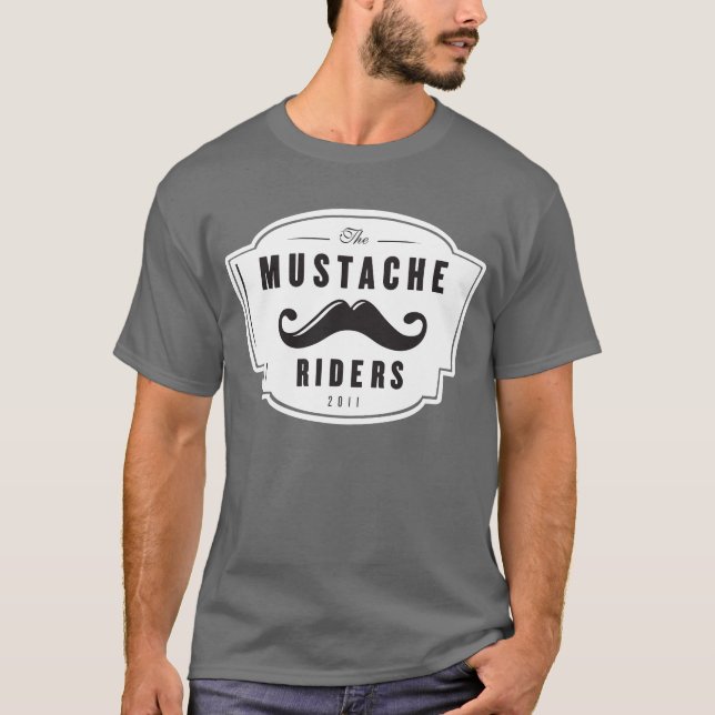 Mustache Riders 2011 T-Shirt (Front)