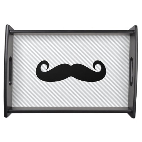 Mustache Serving Tray