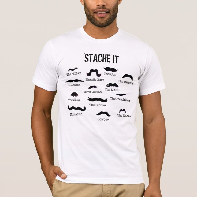 Mustache Shirt (Front)
