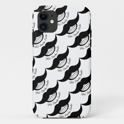 Mustache Smile iPhone 11 Case